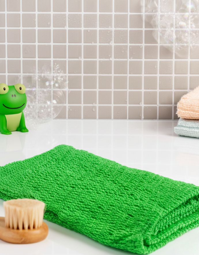 Net Body Cleaner Nylon Net Body Scrubber